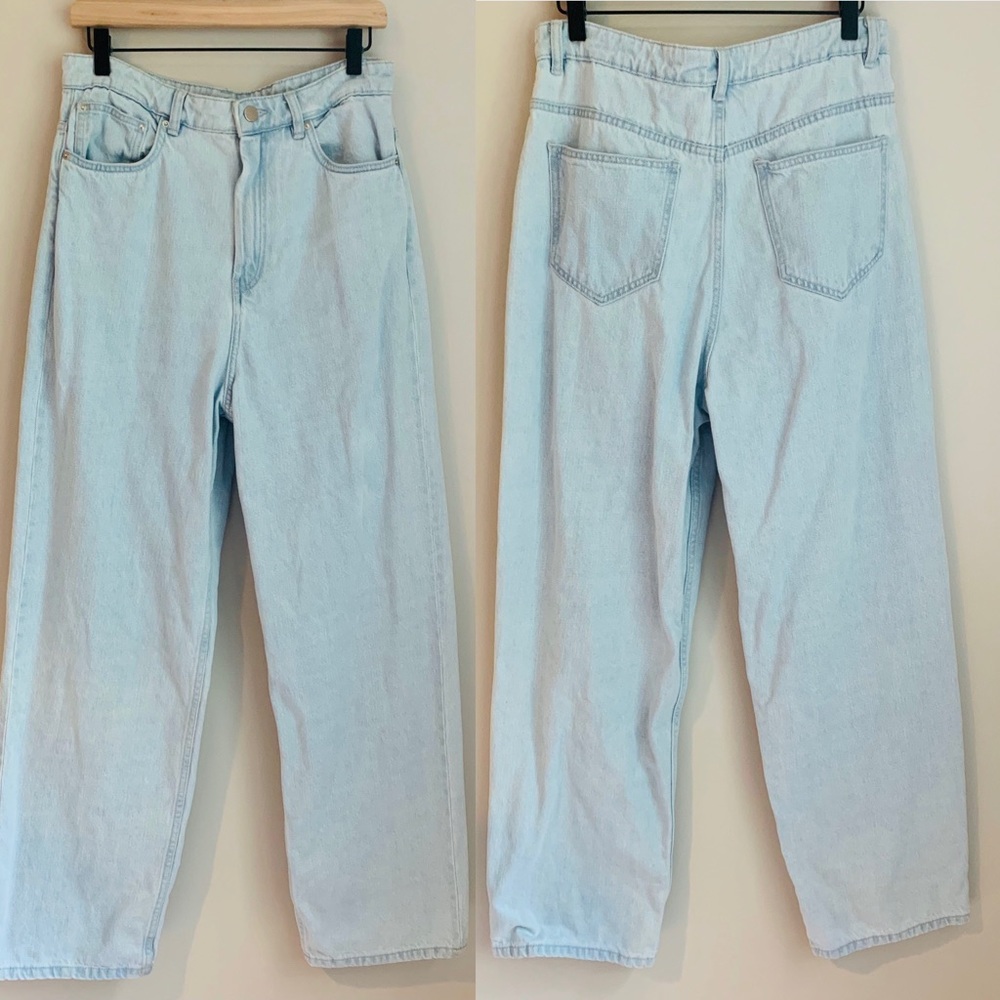 Zara Trafaluc Light Wash Loose Fit Jean